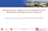 EOMECHANICAL SIMULATION OF SEISMIC VENTS I CO I S · microseismic monitoring and other stuff bristol university microseismicity projects bumps geomechanical simulation of seismic