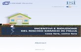 INCENTIVI E RIDUZIONE DEL RISCHIO SISMICO IN ITALIA3.3.5. Sistemi di protezione passiva degli occupanti 127 3.3.5.1. Antiribaltamento tamponature 127 3.3.5.2. Antisfondellamento solai