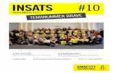 INSATS #10aktivism.amnesty.se/.../Insats_nr10_2017_HXpVpko.pdf · kampanjtopp blir 8:e mars, ett tillfälle för oss att lyfta kvinnliga människorättsförsvarare och deras viktiga