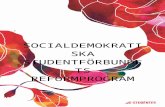 S-studenters-studenter.se/.../uploads/2018/02/Reformprogrammet-.docx · Web viewMålet om en klasslös, jämlik, jämställd och solidarisk värld har alltid varit viktigt men gör