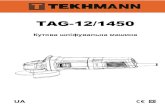 TAG-12/1450 - Tekhmann€¦ · Вражаюча дія електричного струму на організм людини залежить від багатьох факторів.