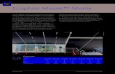 Ecophon Master™ Matrix - BevatronEcophon Master Matrix on akustiline laesüsteem (patendi ootel), mõledud suurematele pindadele, kus suurem katvus on vajalik, aga seinast-seina