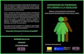 EMPRENDER EN FEMENINO: UN CAMINO A LA IGUALDAData.es/wp-content/uploads/2017/07/mujer_emprender_en_femenino.p… · EMPRENDER EN FEMENINO: UN CAMINO A LA IGUALDAD Talleres, asesoramiento,