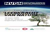 Inhoud Programmaboekje - NVON lustrumcongres.pdfW20: Leren voor Duurzame Ontwikkeling in de Natuur- en Scheikundeles C0329 W22: Onderzoek voor een duurzame toekomst C0413 M2: Circulaire