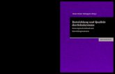 Entwicklung und Qualität des Schulsystemswaxmann.ciando.com/img/books/extract/3830986262_lp.pdf · Schulsystem im Umbruch Entwicklungstendenzen in zentralen Feldern der Schulstruktur