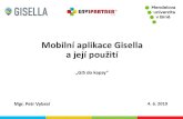 Mobilní aplikace Gisella a její použití€¦ · Mobilní aplikace Gisella a její použití „GIS do kapsy“ Mgr. Petr Vybral 4. 6. 2019