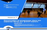 Séance 7 - entrainement-handball.fr...OBJECTIFS Séance 7 Reconnaitre et progresser dans les espaces libres sur grand espace. • Repérer les signaux et enchainer dans un changement