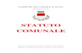 STATUTO COMUNALE...COMUNE DI CASOLE D’ELSA PROVINICIA DI SIENA STATUTO COMUNALE Approvato con Deliberazione di Consiglio Comunale n. 82 del 29/11/2013 Modificato con …