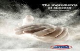 The ingredients of success - Aktina Foods...PRODUCT CATALOGUE The ingredients of success. 2 07 Chocolate products Couvertures ... CODE PRODUCT TYPE /FORMAT PACKAGING 6049 DELIGHT:
