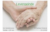 New Levenseinde - Az Damiaan · 2018. 11. 23. · •Euthanasiewet (28 mei 2002) •Wet op de patiëntenrechten (2002) •Wet op Palliatieve zorg ... •meerderjarig > 18 jaar, ontvoogde