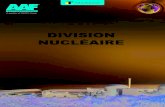 DIVISION NUCLÉAIRE...• ASME N510-2007 Testing of Nuclear Air Treatment Systems • ASME NQA-1 2004 Quality Assurance Requirements for Nuclear Facility Applications The US Department