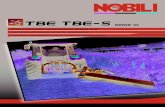 TBE TBE-S - NOBILI · trince TBE e TBE-S sono ideali per la trinciatura di superfici inerbite e per la manutenzione di bordi stradali, argini, siepi, prati e giardini. Specializzate