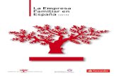 La Empresa Familiar en España (2015) · Tabla 5. Indicadores básicos de actividad (empresas familiares y no familiares) Tabla 6. Evolución de los ingresos, empleo y productividad