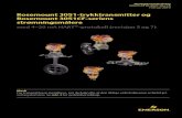 Rosemount 3051-trykktransmitter og Rosemount 3051CF-seriens … · 2020. 2. 28. · Hurtigstartveiledning 00825-0110-4007, Rev FA Februar 2019 Rosemount 3051-trykktransmitter og Rosemount