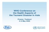 WHO Conference on the Health Aspects of the Tsunami Disaster … · 3 Japan Disaster Relief (JDR) Medical Teams For the Tsunami Disaster in Asia Magnitude: 9.0 Date: Sunday, December