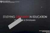 Studying Creativity in Educationfeer.ecnu.edu.cn/_upload/article/files/df/d7/9fe890fc421...Studying Creativity in Education Author Beghetto, Ronald Created Date 11/13/2018 12:33:43