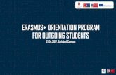 ERASMUS+ ORIENTATION PROGRAM FOR OUTGOING STUDENTS€¦ · 1- Karşı Üniversite’nin talep ettiği belgeler 2-a. Learning Agreement (Before the Mobility) 2-b. Tanınırlık Formu