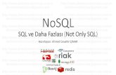 SQL ve Daha Fazlası (Not Only SQL)ahmetcevahircinar.com.tr/wp-content/uploads/2017/11/nosql.pdf · NoSQL ilişkisel (RDBMS) ( Relational Database Management System ) veri tabanlarına
