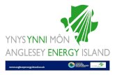 Ynys Ynni Môn Anglesey Energy Island...• Sefydlu Ynys Môn fel canolfan ragoriaeth fyd-enwog ar gyfer Dangos, Cynhyrchu a Gweithredu Ynni Carbon Isel • To establish Anglesey as