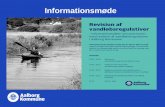 Informationsmødeøbsregulativer.dk/media/5996056/velkommen... · Informationsmøde. informations- og dialogmøde om vandløbsregulativ processen i Aalborg Kommune. 15. Februar 2017.