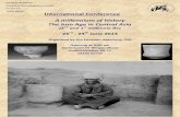 New A millennium of history: The Iron Age in Central Asia · 2014. 6. 19. · Eurasien-Abteilung Deutsches Archäologisches Institut Im Dol 2-6 14195 Berlin International Conference