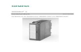 SIWAREX U Gerätehandbuch - Siemens · 2015. 1. 24. · SIWAREX U v Sicherheitshinweise Inhaltsverzeichnis Vorwort 1 Lieferumfang 2 Produktübersicht 3 Hardwareprojektierung und Montage
