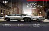 NOVÁ TOYOTA RAV4 · Toyota Touch® 2 s 8” displejom, druhou generáciou Toyota Safety Sense a Bi‑LED projektorovými svetlometmi už v štandardnej výbave. Toyota Safety Sense