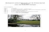 Practicum Waterkwaliteit biologie... · Web viewPag. 11 4. Proef 1. Algemene bepalingen Pag. 12 5. De biologische bepaling Pag. 12 Proef 2. Bepaling waterkwaliteit met behulp van