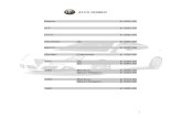 ALFA ROMEO Brera € 300,00 GTV € 260,00 Giulietta 5p € 280 ... · 1 ALFA ROMEO Brera € 300,00 GT € 260,00 GTV € 260,00 Giulietta 5p € 280,00 MiTO € 230,00