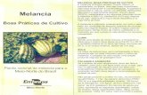Melancia - Embrapa · Melancia Boas Praticas de Cultivo Plantio racional de melancia para 0 Meio-Norte do Brasil E~ MELANCIA: BOAS PRATICAS DE CULTIVO Amelancia(Citrullus lanatus