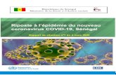 coronavirus COVID-19, Sénégal - Gouv · 2020. 3. 13. · Rapport de Situation COVID-19 – SENEGAL Centre des Opérations d’Urgence Sanitaire Page 1 Riposte à l’épidémie