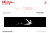 NADIA C. - Centquatre-Paris · Nadia Comaneci, une gymnaste roumaine de 14 ans, fait exploser les codes et les représentations. Elle devient l’image de la perfection. La narratrice