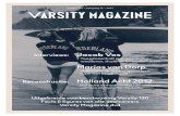 Varsity 130 – jaargang 15 – 2013 Varsity magazine · Varsity magazine Varsity 130 – jaargang 15 – 2013 Marias van Dorp - Voor Orca de Varsity gewonnen maar met Skadi derde