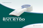 BLADDERSCAN BVI 6100 - Verathon · 1 작동 및 유지보수 설명서: 중요 정보 중요 정보 개요 제품 설명 BladderScan® BVI 6100 방광 용적 측정기는 배터리로