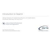Introduction to Geant4 - Indico...Introduction to Geant4 African School of Fundamental Physics and Applications Windhoek (Namibia) 3rd July 2018 Carlo Mancini Terracciano carlo.mancini.terracciano@roma1.infn.it