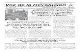 Voz de la Revoluciónusmlo.org/Espanol/070824.vor.sp.pdf · ¡Rechazamos la Alianza para la Seguridad y la Prosperidad, Herramienta de EUA para la Anexión y la Guerra! La Alianza