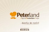 diventa dei nostri! - Peterland · 2017. 2. 15. · stevia e infine, le gustosissime Fanta Fruits e Fanta Uva! le bibite i prodotti dello Chef Peter. bibite prova le nostre lattine