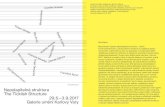 29. 6.– 3. 9. 2017€¦ · models, nerve and brain activity, sleep, altered states of consciousness and more. For art, structure is a basic premise to reinvent the future. To connect