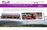 A la découverte de Taïwan · 2017. 12. 5. · Teapot mountain 茶壺山. - 06 63 65 96 45 9/14 Nous continuerons la journée avec la visite du temple Dharma Drum Mountain, et poursuivre
