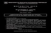 MATURITA 2009 - NUCEM17. marec 2009 Slovenský jazyk a literatúra – 1840 3 4 V ktorej možnosti je vyjadrený význam slova modravý z ukážky 1? (A) svetlomodrý (B) fialovomodrý