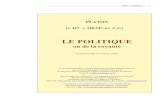 Platon le Politique - gborde.free.frgborde.free.fr/ebook/Platon - Le Politique.pdf · Platon, Le Politique.1 PLATON (v. 427- v. 348/347.av. J.-C.) LE POLITIQUE ou de la royauté Traduction