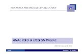 ANALYSIS & DESIGN WEB Eeprints.dinus.ac.id/14225/1/078_-_RPL.DEF_.2014_.Analisis_dan_Des… · Lingkungan dan infrastruktur dimana WebApp dijelaskan secara rinci. Webapp dapat berada