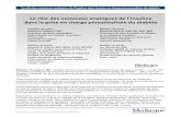 Le rôle des nouveaux analogues de l’insuline dans la prise ...img.medscape.com/images/820/403/820403_transcript_fre.pdf · Le rôle des nouveaux analogues de l’insuline dans