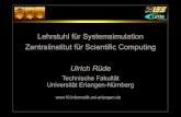 Ulrich Rüde - ...Walberla Software Framework. Granulare Systeme mit Starrkörperdynamik 64 parallele Prozesse, 62658 Partikel, bestehend aus 2-5 ... 770 Bilder Ca. 12,000 CPU-Stunden