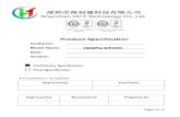 深圳市海创通科技有限公司 · 深圳市海创通科技有限公司 Shenzhen HCT Technology Co.,Ltd Page3 of 14 1. Record of Revision Version Revise Date Content Editor 1.0