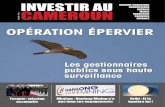OpératiOn épervier - Investir au Cameroun · de marquer leur intérêt pour l’Afrique et pour le Cameroun. Nous croyons en l’Afrique, et en le Cameroun en particulier. » Selon