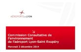 Commission Consultative de l’environnement de l’aéroport Lyon … · 2020. 6. 4. · Action 2010 Démarche HQE pour le nouveau terminal Actions 2011 Obtention de l’ACA 1 Cartographie
