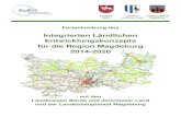 Integrierten Ländlichen Entwicklungskonzepts für die ... · Fortschreibung des Integrierten Ländlichen Entwicklungskonzepts für die Region Magdeburg 2014-2020 mit den Landkreisen