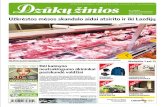 Leidžiamas ketvirtadieniais Kaina 0,35 Eur Užkrėstos mėsos skandalo …dzukuzinios.lt/wp-content/uploads/2020/02/Dzuku-zinios... · 2020. 2. 13. · Užkrėstos mėsos skandalo