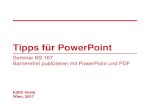 Tipps für PowerPoint - Bundeskanzleramt · Tipps für Powerpoint, 2015-2017 39 | Sprache, Metadaten und Prüfung auf Barrierefreiheit . Tipps für Powerpoint, 2015-2017 40 | Sprache